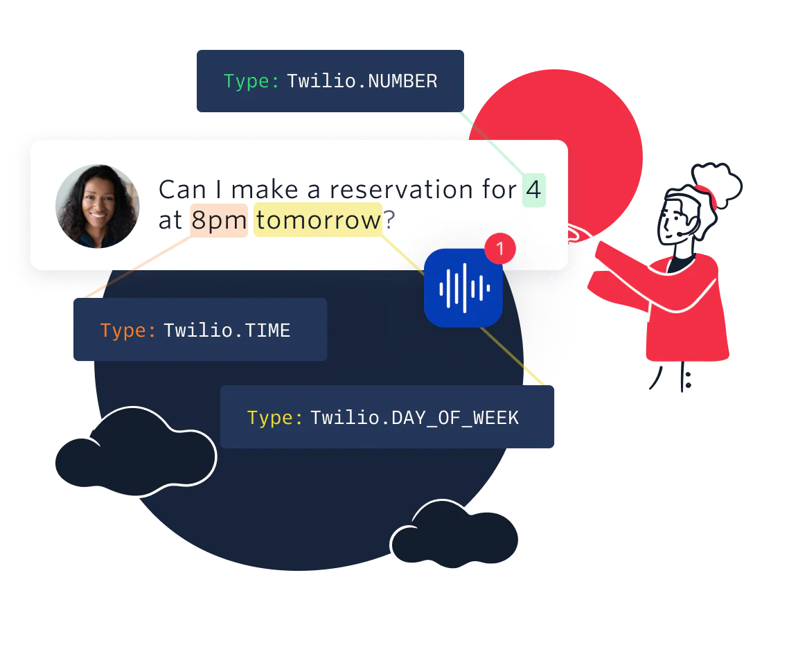 Twilio's Voice API helps you build a scalable voice experience on a global scale