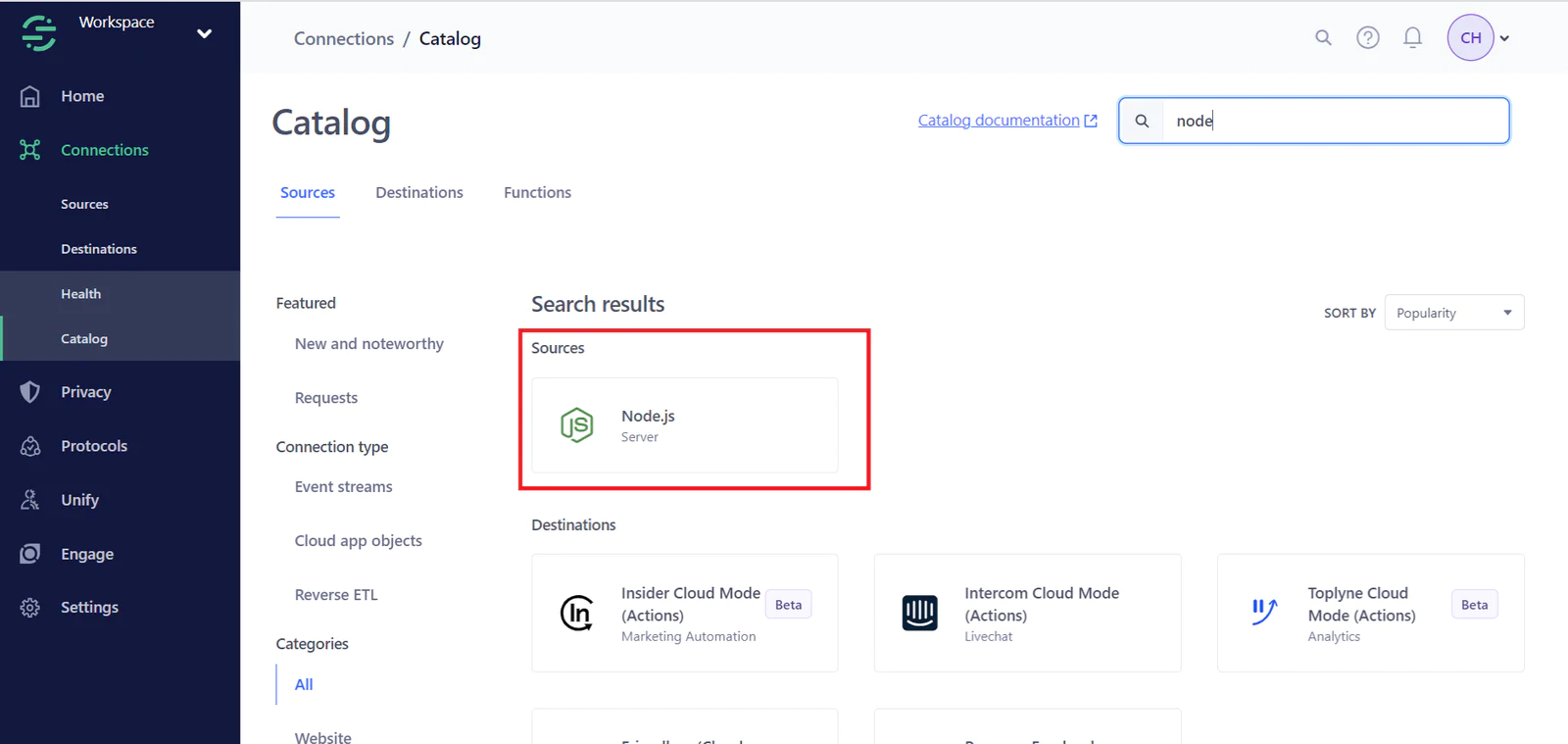 Connecting Segment and Attribution steps.