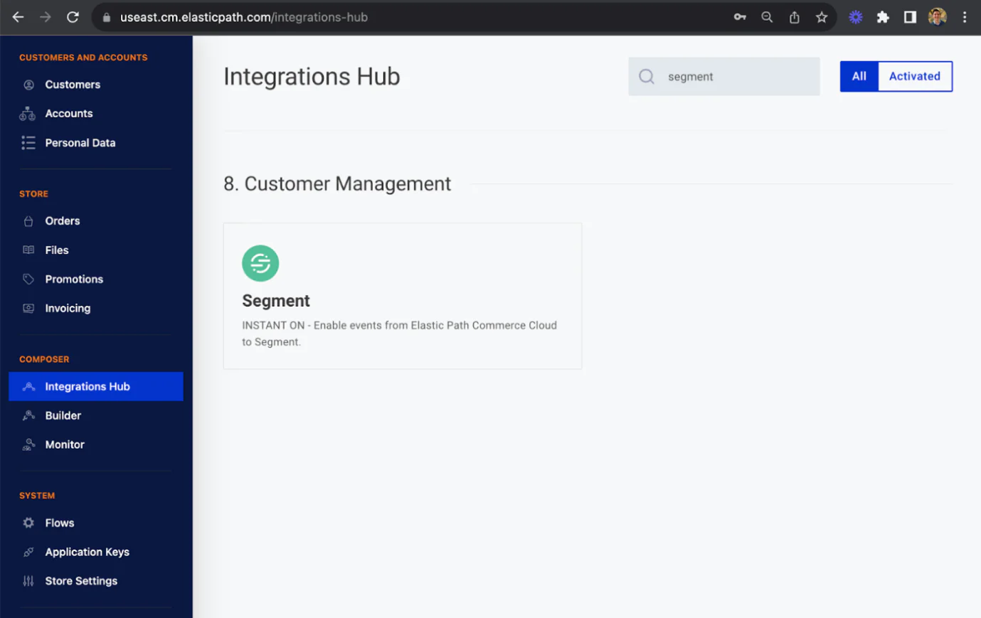 Integrations Hub