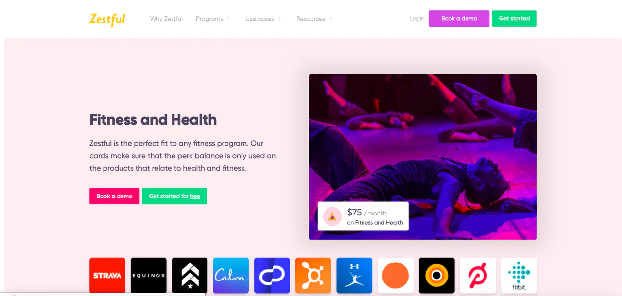 Zestful is an employee rewards platform