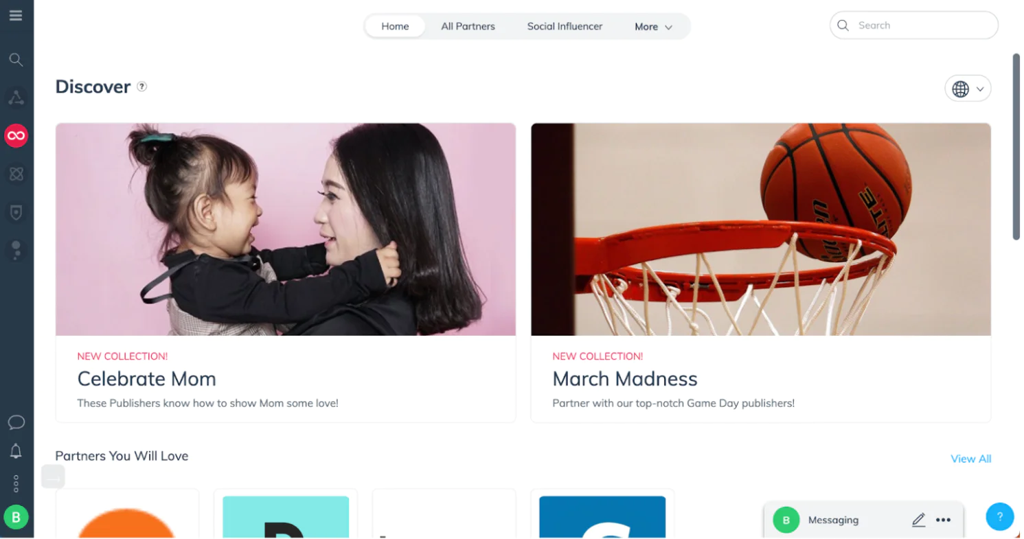 Browse partner collections