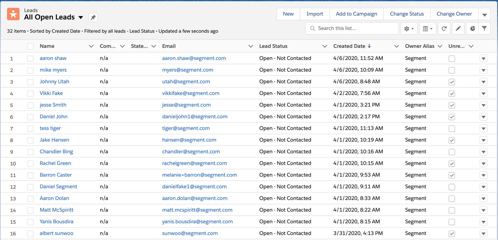 Lead scoring leveraging MadKudu