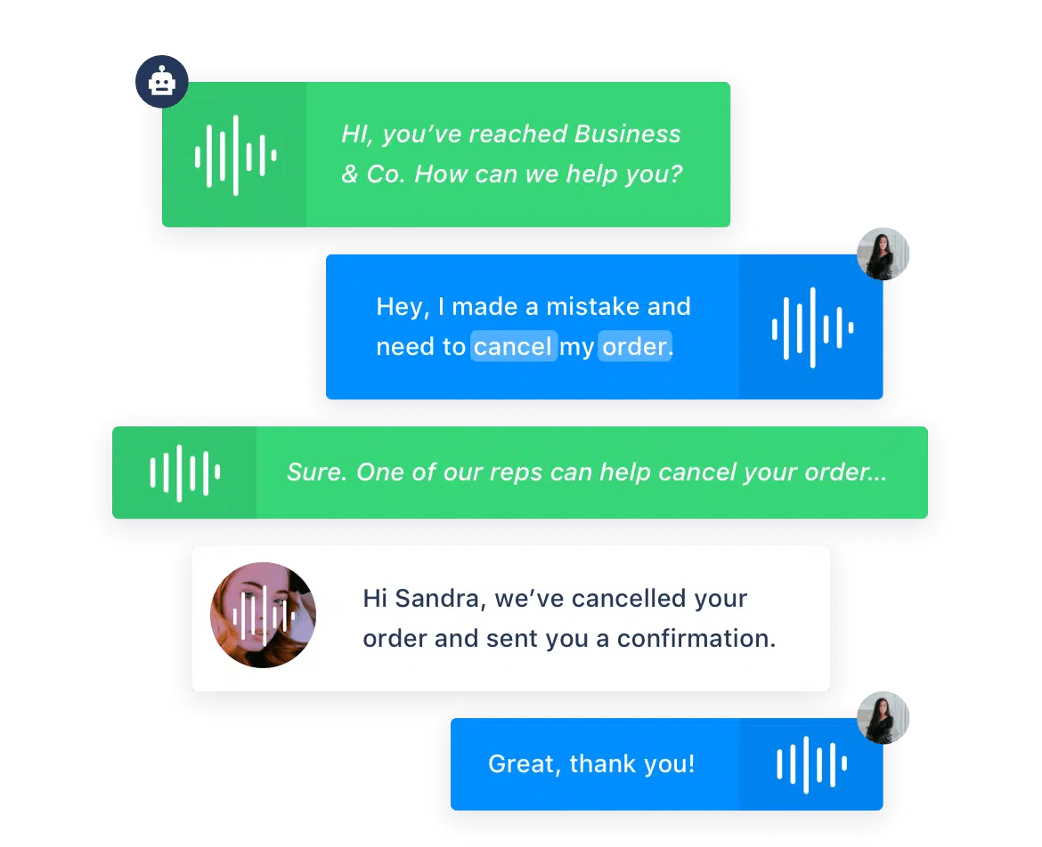 Addressing common customer needs using chatbots