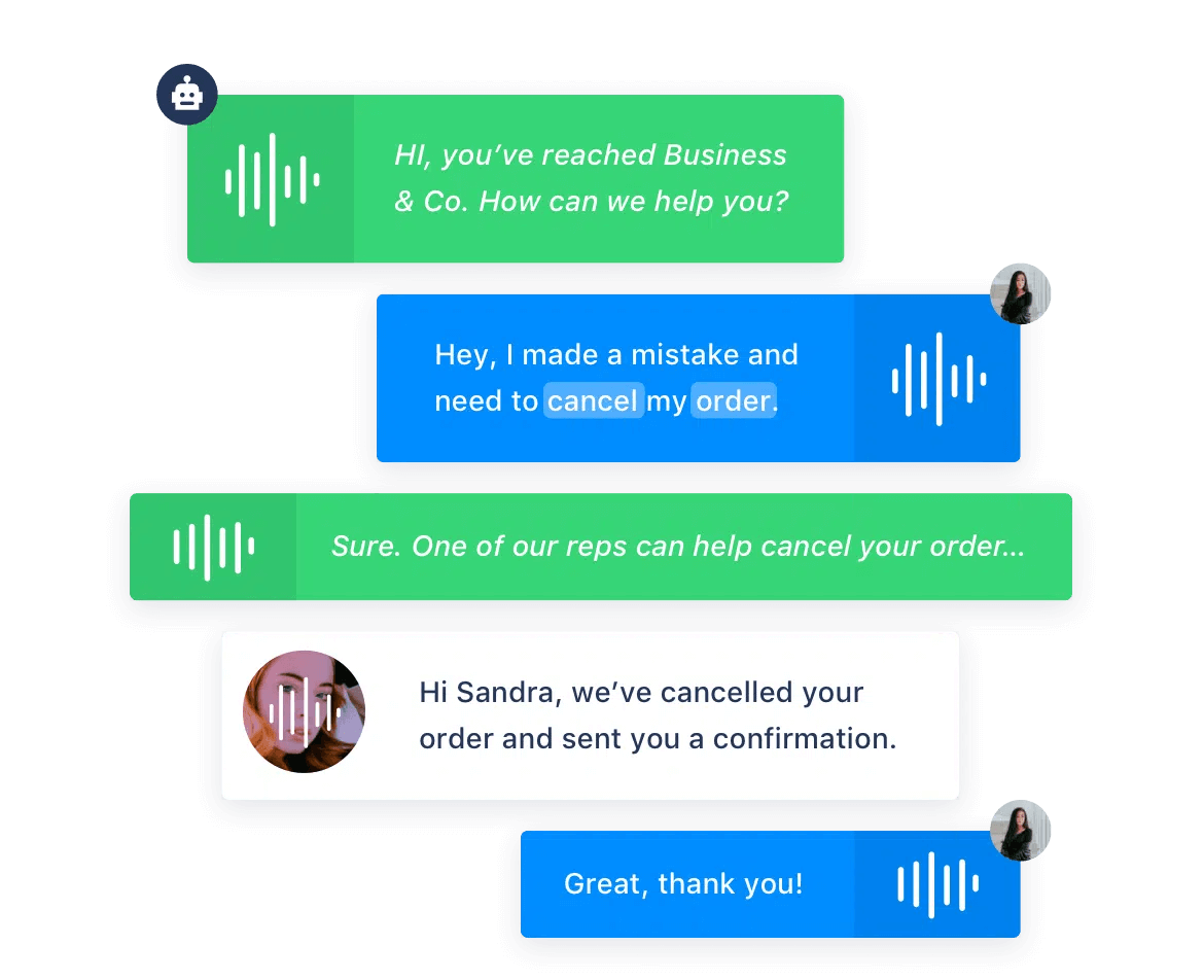 Addressing common customer needs using chatbots