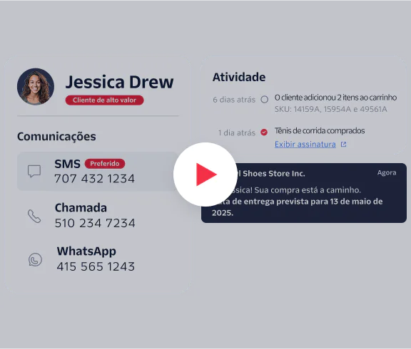 Illustration of the Flex UI showing how agents can pull up details about their customers’ policies for a seamless, contextual customer service experience.