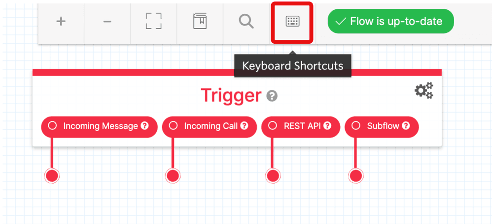 Studio keyboard shortcuts in the menu bar.