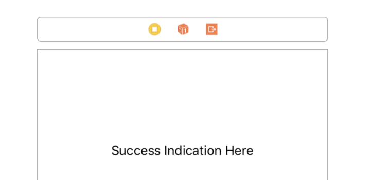 xcode success placeholder