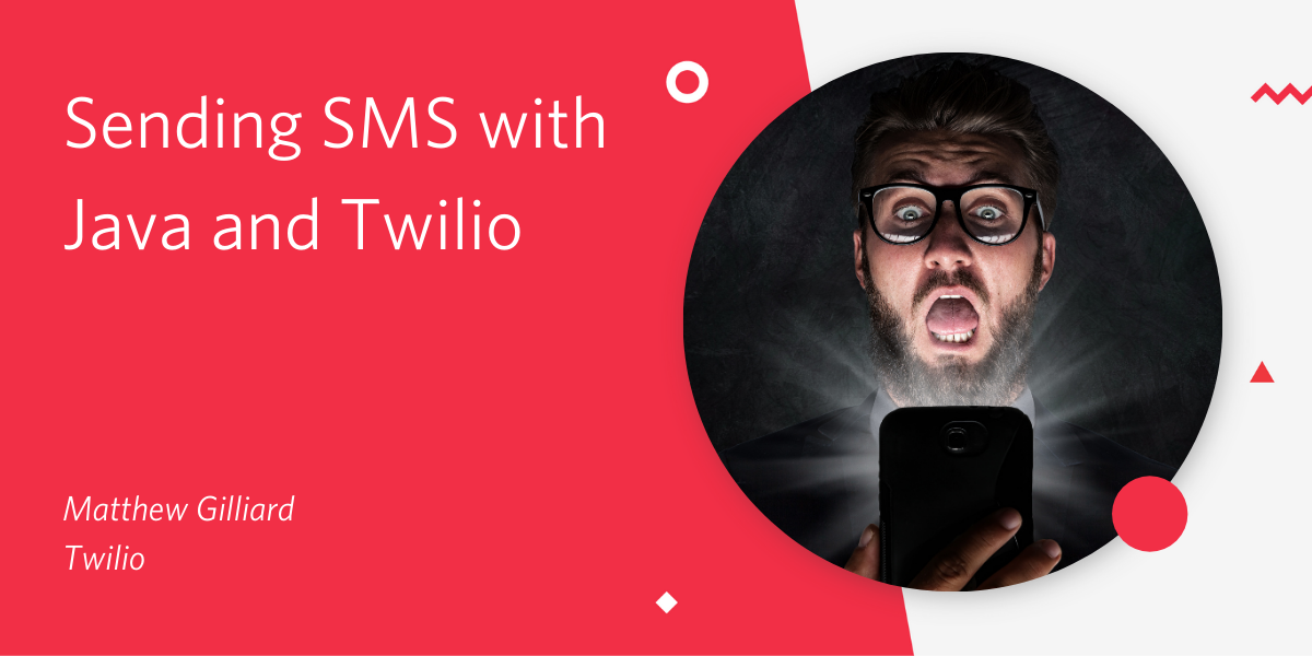 Title: Sending SMS with Java and Twilio Title: Sending SMS with Java and Twilio