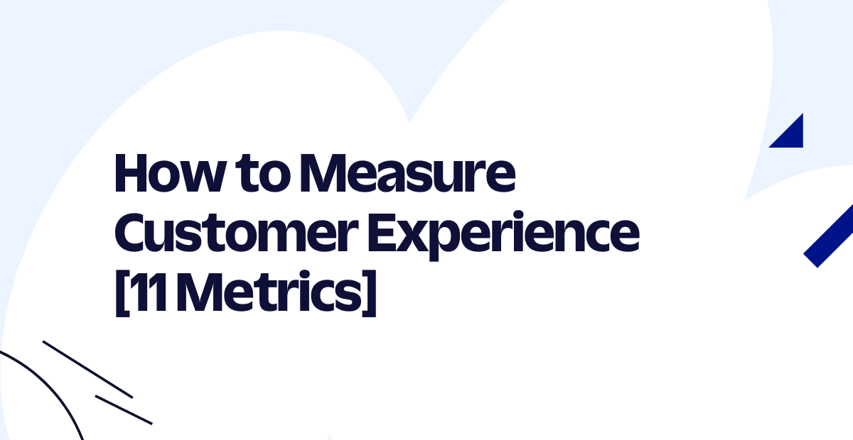 measure customer experience