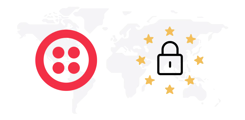 Illustration of Twilio’s GDPR commitment to build a stronger data protection foundation. Illustration of Twilio’s GDPR commitment to build a stronger data protection foundation.