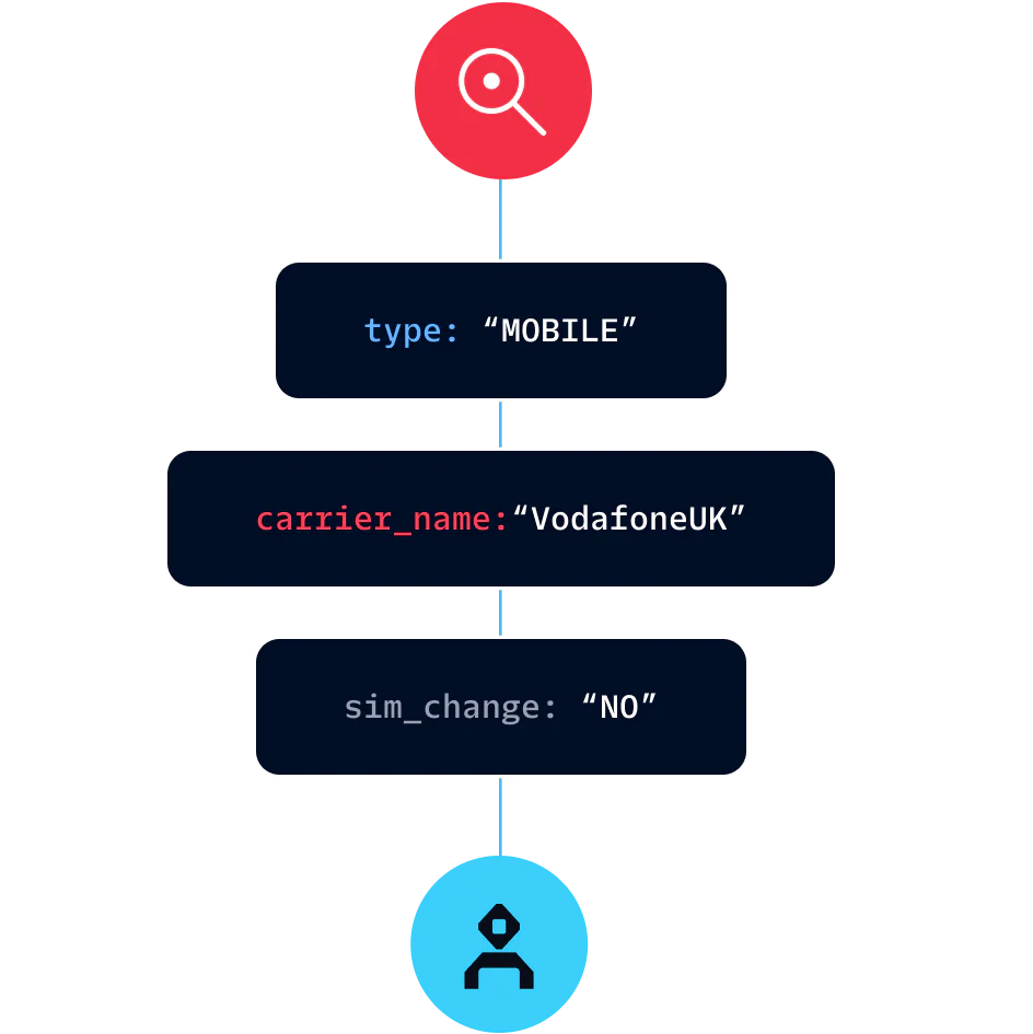 Mobile Carrier Information Display Lookup API validates users behind-the-scenes using phone data intelligence