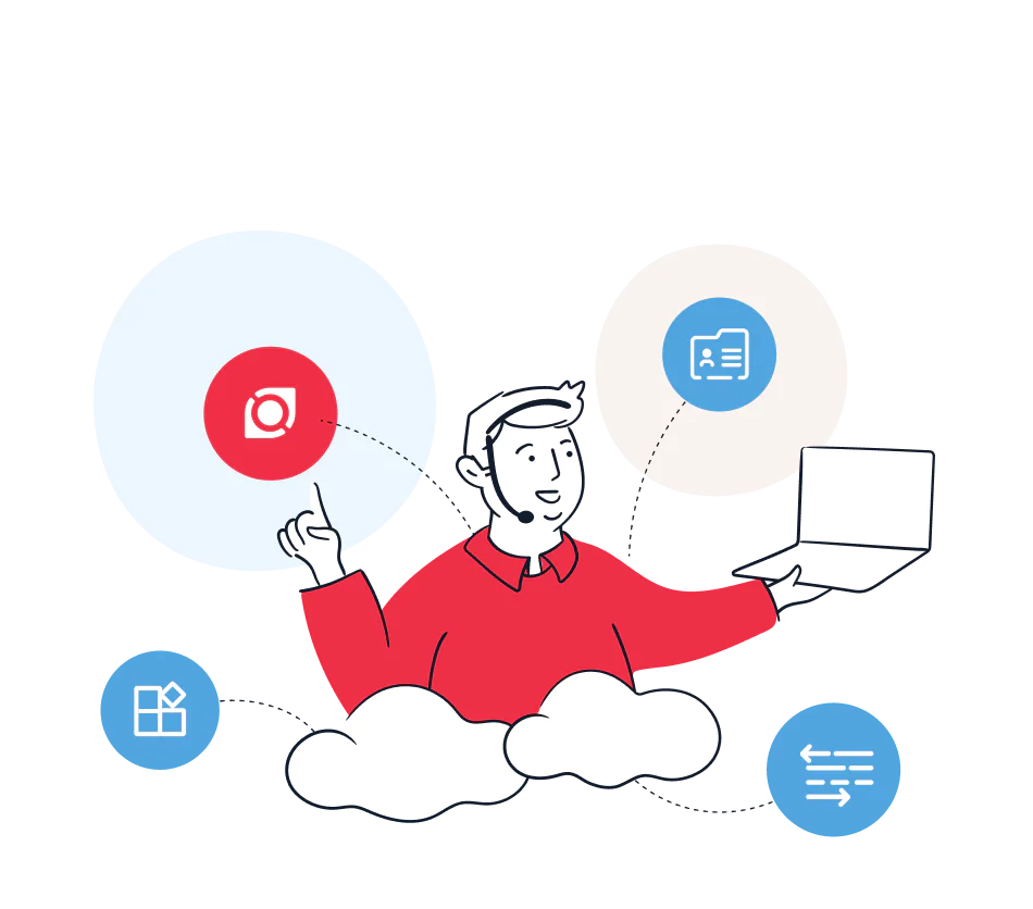 Illustration of an agent enhancing SMS marketing campaigns with real-time personalization. Illustration of an agent enhancing SMS marketing campaigns with real-time personalization.